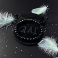Bracelet Q.A.I – Émeraude Noire Cristal Qalam Al Imane